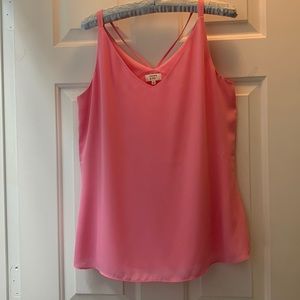 Crown & Ivy Pink Tank Top Camisole Small